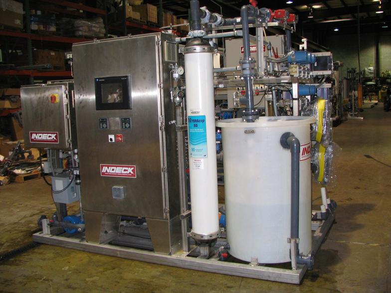 Pilot ultrafiltration system