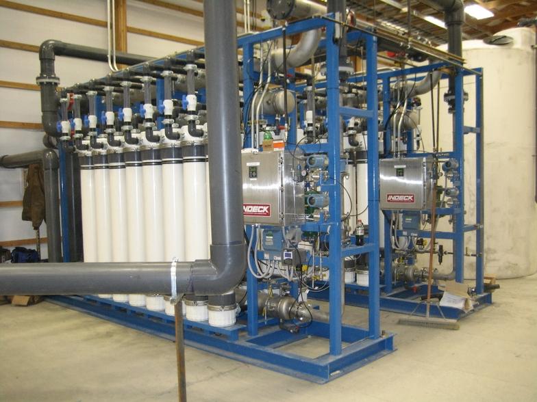 Ultrafiltration system for metals removal